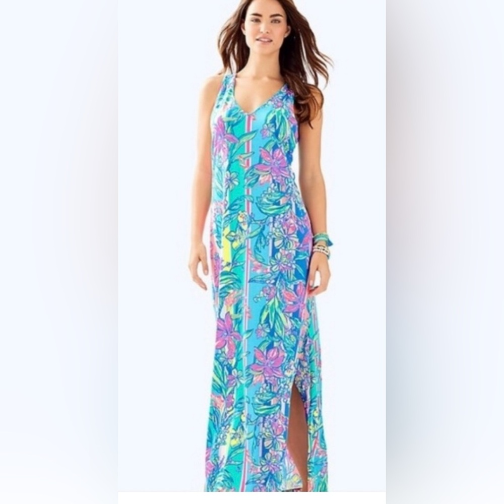 Lilly Pulitzer‎ Kerri Maxi Dress Sz. Small